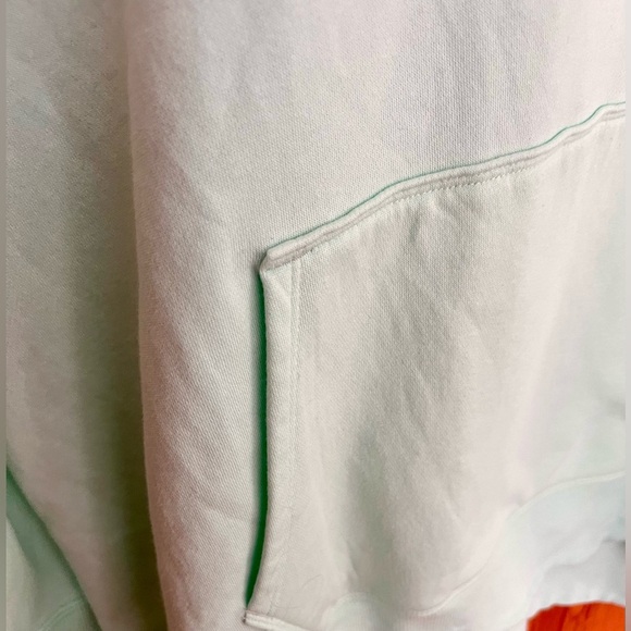 Under Armour Women's 1X Mint Green Hoodie Cozy Pastel Athleisure Designer Cotton - Picture 8 of 14